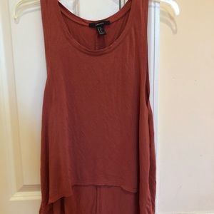 high low orange tank